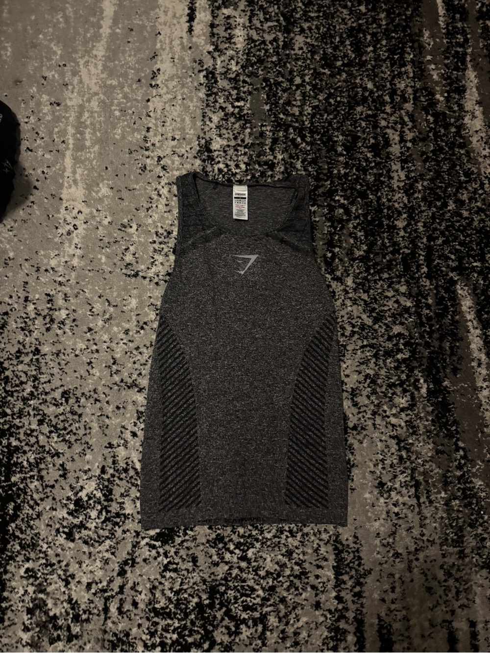 Gymshark Devant Tank Top Black Size Small